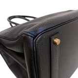 エルメス HERMES バーキン40 □C刻印 (1999年製) ブルーインディゴ　ゴールド金具 トゴ レディース ハンドバッグ