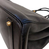 エルメス HERMES バーキン40 □C刻印 (1999年製) ブルーインディゴ　ゴールド金具 トゴ レディース ハンドバッグ