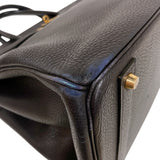 エルメス HERMES バーキン40 □C刻印 (1999年製) ブルーインディゴ　ゴールド金具 トゴ レディース ハンドバッグ