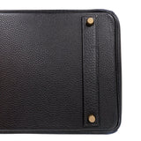 エルメス HERMES バーキン40 □C刻印 (1999年製) ブルーインディゴ　ゴールド金具 トゴ レディース ハンドバッグ