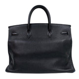 エルメス HERMES バーキン40 □C刻印 (1999年製) ブルーインディゴ　ゴールド金具 トゴ レディース ハンドバッグ