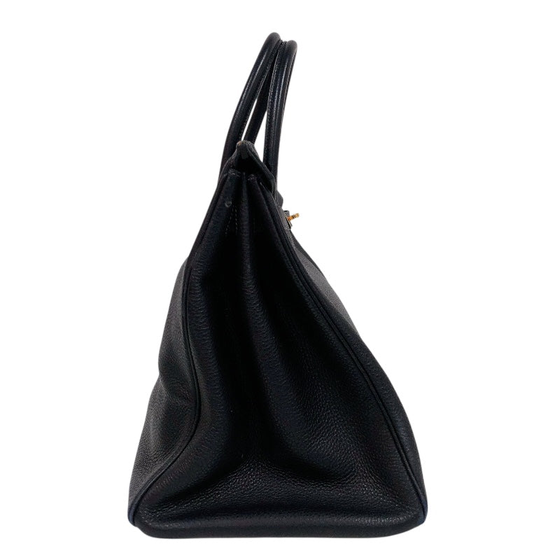 エルメス HERMES バーキン40 □C刻印 (1999年製) ブルーインディゴ　ゴールド金具 トゴ レディース ハンドバッグ