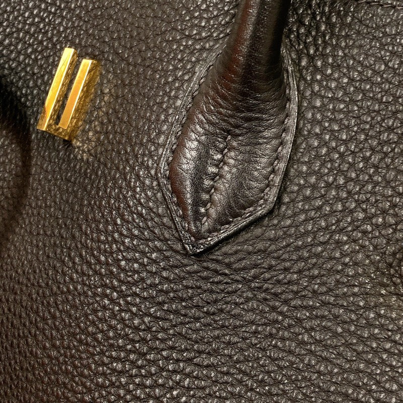 エルメス HERMES バーキン40 □C刻印 (1999年製) ブルーインディゴ　ゴールド金具 トゴ レディース ハンドバッグ