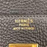 エルメス HERMES バーキン40 □C刻印 (1999年製) ブルーインディゴ　ゴールド金具 トゴ レディース ハンドバッグ