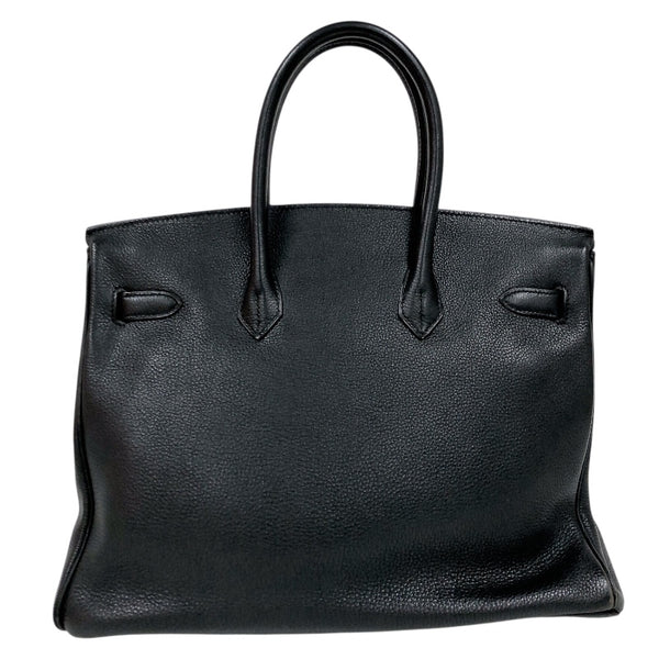 エルメス HERMES バーキン35 □A刻印　(1997年製) ブラック　ゴールド金具 トゴ レディース ハンドバッグ