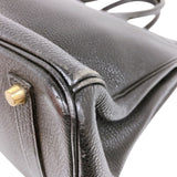 エルメス HERMES バーキン35 □A刻印　(1997年製) ブラック　ゴールド金具 トゴ レディース ハンドバッグ