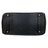 エルメス HERMES バーキン35 □A刻印　(1997年製) ブラック　ゴールド金具 トゴ レディース ハンドバッグ