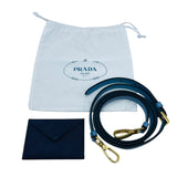 プラダ PRADA パニエ スモール バッグ 1BA217 ライトブルー GD金具 サフィアーノレザー レディース ショルダーバッグ