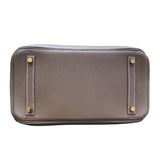 エルメス HERMES バーキン30 X刻印 エトゥープ/GD金具 トゴ レディース ハンドバッグ