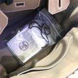 エルメス HERMES バーキン30 X刻印 エトゥープ/GD金具 トゴ レディース ハンドバッグ