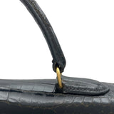 エルメス HERMES ケリー28 外縫い ○V刻 ブラック GD金具 ポロサスリセ レディース ショルダーバッグ