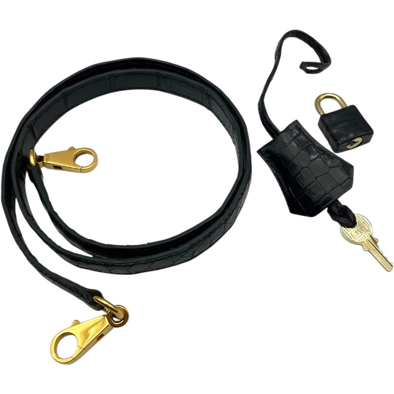 エルメス HERMES ケリー28 外縫い □E刻 ブラック GD金具 ポロサスリセ レディース ハンドバッグ