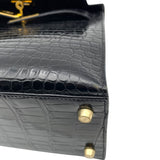 エルメス HERMES ケリー28 外縫い □E刻 ブラック GD金具 ポロサスリセ レディース ハンドバッグ