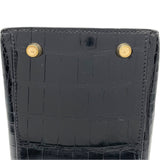 エルメス HERMES ケリー28 外縫い □E刻 ブラック GD金具 ポロサスリセ レディース ハンドバッグ