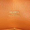 エルメス HERMES プリュム28 □E刻印　（2001年製造） オレンジ　シルバー金具 ヴォーガリバー レディース ハンドバッグ