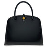 エルメス HERMES ダルヴィPM □B刻 ブラック GD金具 ボックスカーフ レディース ハンドバッグ