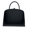 エルメス HERMES ダルヴィPM □B刻 ブラック GD金具 ボックスカーフ レディース ハンドバッグ