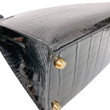 エルメス HERMES ケリー28外縫い 〇Z刻 GD金具 ポロサスリセ レディース ハンドバッグ