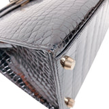 エルメス HERMES ケリー28外縫い 〇Z刻 GD金具 ポロサスリセ レディース ハンドバッグ