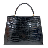 エルメス HERMES ケリー28外縫い 〇Z刻 GD金具 ポロサスリセ レディース ハンドバッグ