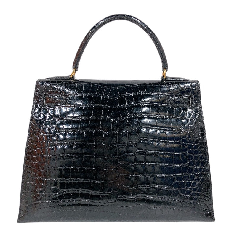 エルメス HERMES ケリー28外縫い 〇Z刻 GD金具 ポロサスリセ レディース ハンドバッグ