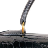 エルメス HERMES ケリー28外縫い 〇Z刻 GD金具 ポロサスリセ レディース ハンドバッグ