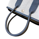 エルメス HERMES ネオガーデン23 K刻印 SV金具 トワル・ネゴンダ レディース ハンドバッグ