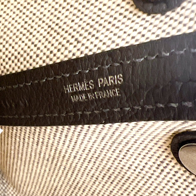 エルメス HERMES ネオガーデン23 K刻印 SV金具 トワル・ネゴンダ レディース ハンドバッグ