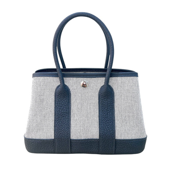 エルメス HERMES ネオガーデン23 K刻印 SV金具 トワル・ネゴンダ レディース ハンドバッグ