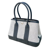 エルメス HERMES ネオガーデン23 K刻印 SV金具 トワル・ネゴンダ レディース ハンドバッグ