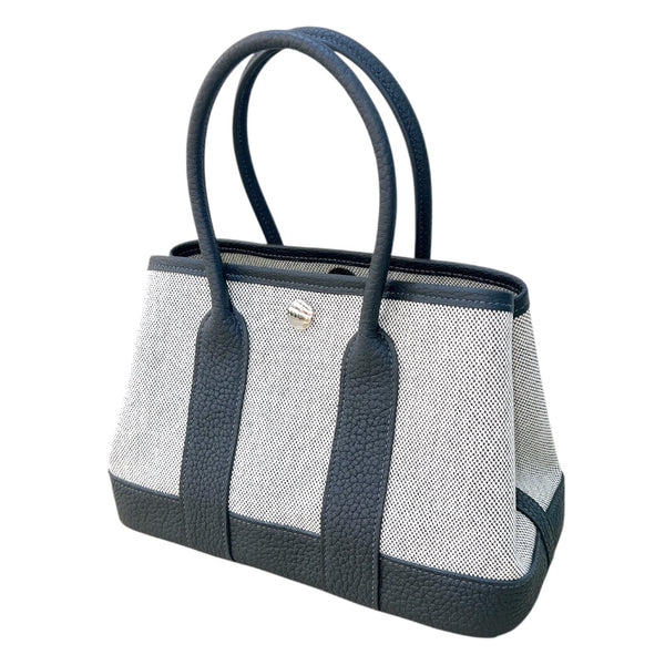 エルメス HERMES ネオガーデン23 K刻印 SV金具 トワル・ネゴンダ レディース ハンドバッグ