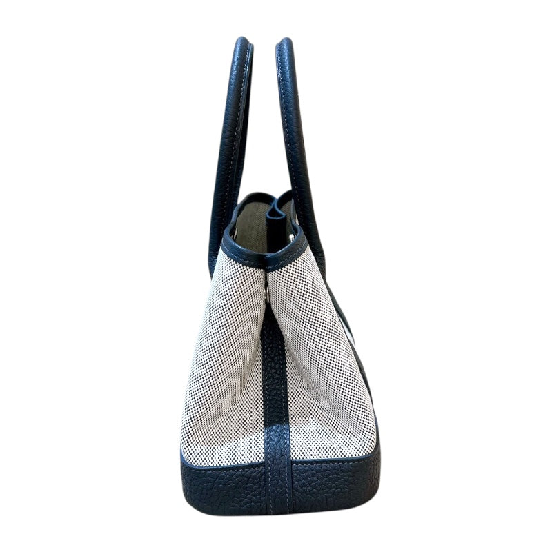 エルメス HERMES ネオガーデン23 K刻印 SV金具 トワル・ネゴンダ レディース ハンドバッグ