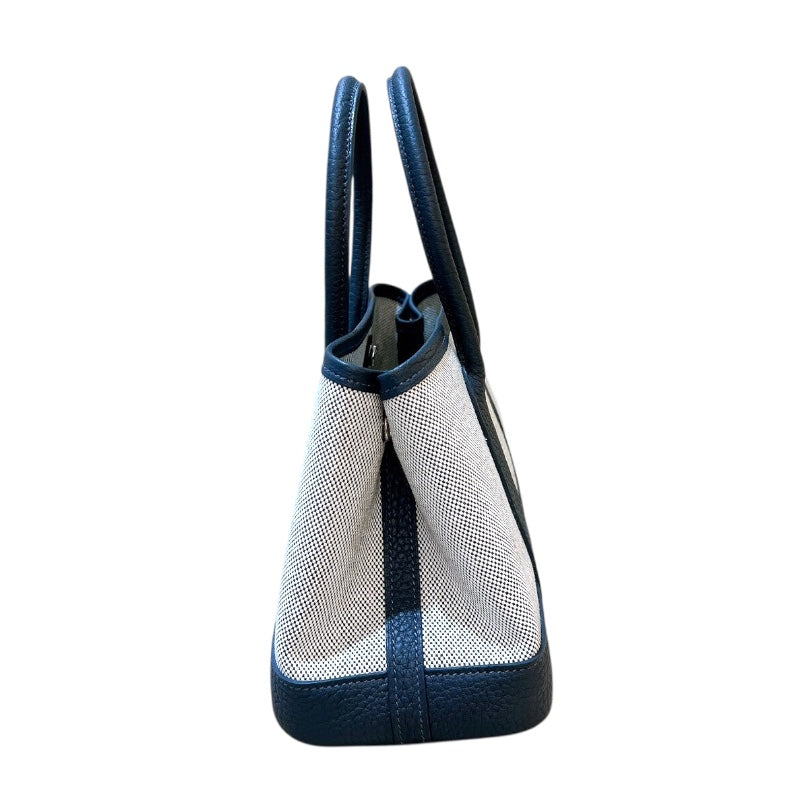 エルメス HERMES ネオガーデン23 K刻印 SV金具 トワル・ネゴンダ レディース ハンドバッグ