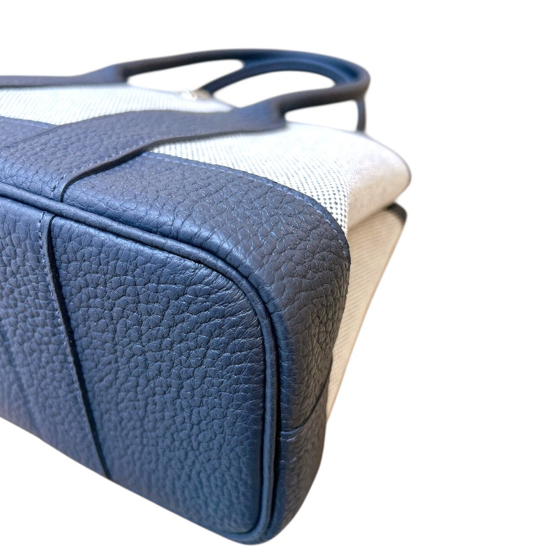 エルメス HERMES ネオガーデン23 K刻印 SV金具 トワル・ネゴンダ レディース ハンドバッグ