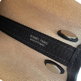 エルメス HERMES ネオガーデン23 W刻印 ベージュ・マロン SV金具 トワル レディース ハンドバッグ