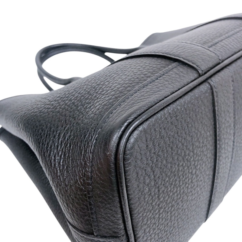 エルメス HERMES ガーデンパーティーTPM Y刻印　(2020年製) ブラック　シルバー金具 ネゴンダ ユニセックス ハンドバッグ