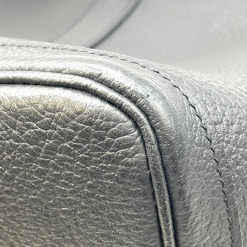 エルメス HERMES ガーデンパーティ □R刻印 ブラック SV金具 ネゴンダ レディース トートバッグ