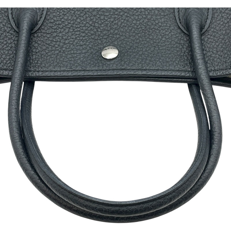 エルメス HERMES ガーデンパーティ □R刻印 ブラック SV金具 ネゴンダ レディース トートバッグ