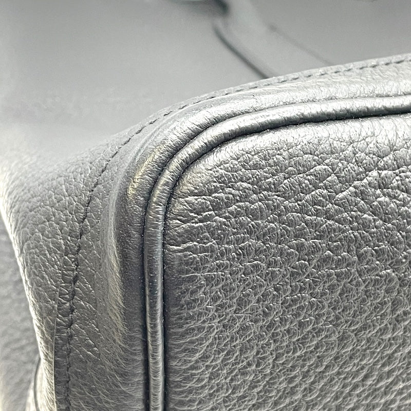 エルメス HERMES ガーデンパーティ □R刻印 ブラック SV金具 ネゴンダ レディース トートバッグ