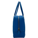 エルメス HERMES プリュム28 X刻 ブルーイドラ SV金具 エバーカラー レディース ハンドバッグ