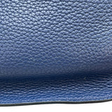 エルメス HERMES ジプシエール28 T刻 ブルーサフィール SV金具 トリヨン ユニセックス ショルダーバッグ