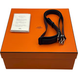 エルメス HERMES ジプシエール28 T刻 ブルーサフィール SV金具 トリヨン ユニセックス ショルダーバッグ