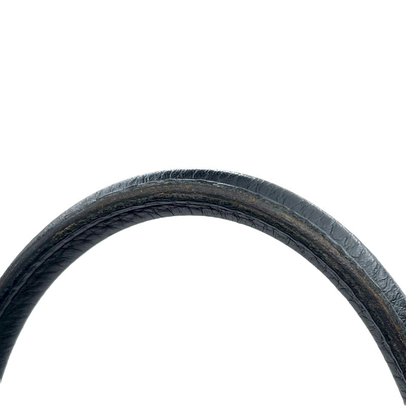 エルメス HERMES バーキン35 □E刻 ブラック GD金具 フィヨルド レディース ハンドバッグ