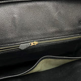 エルメス HERMES バーキン35 □E刻 ブラック GD金具 フィヨルド レディース ハンドバッグ