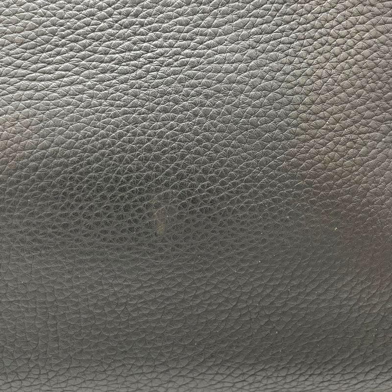 エルメス HERMES バーキン35 □E刻 ブラック GD金具 フィヨルド レディース ハンドバッグ