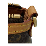 ルイ・ヴィトン LOUIS VUITTON パレルモPM M40145 ブラウン モノグラムキャンバス レディース トートバッグ