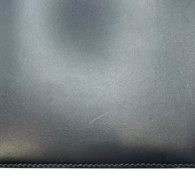 エルメス HERMES コカーズ 〇X刻 ブルーインディゴ GD金具 ボックスカーフ レディース ハンドバッグ