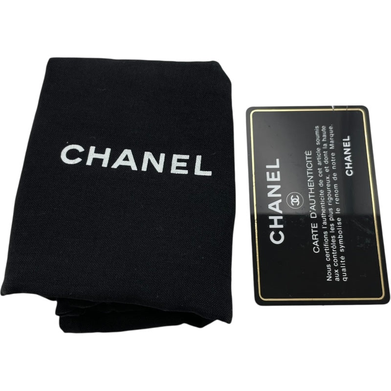 シャネル CHANEL CCフィグリー チェーンショルダー A84452 25番台 ブラック GD金具 キャビア レディース ショルダーバッグ