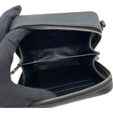 シャネル CHANEL CCフィグリー チェーンショルダー A84452 25番台 ブラック GD金具 キャビア レディース ショルダーバッグ