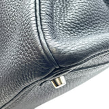 エルメス HERMES バーキン30 □L刻印 ブラック SV金具 トゴ レディース ハンドバッグ